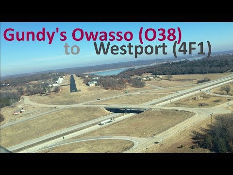 Gundy&#039;s to Westport (O38 to 4F1) in a Cessna 172