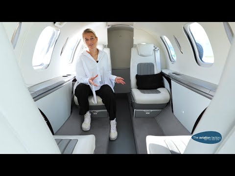 HondaJet Private Jet Tour - The Aviation Factory