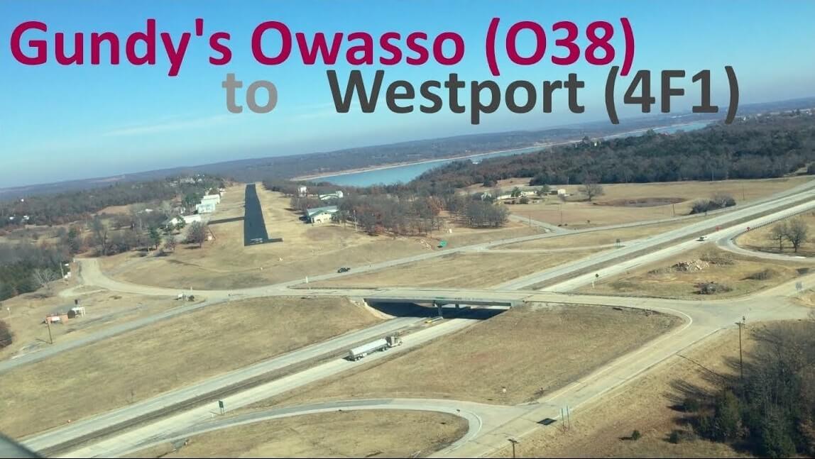 Gundy’s (O38) to Westport (4F1) – Oklahoma Flying in a Cessna 172 - Hangar.Flights