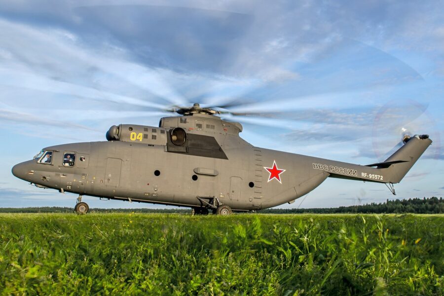 #2. Mil Mi-26 (Halo) - 16 of the Biggest Helicopters in the World
