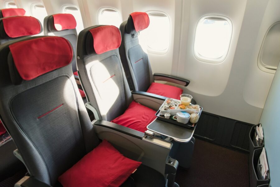 Types of Airplane Seats - Premium Economy Class