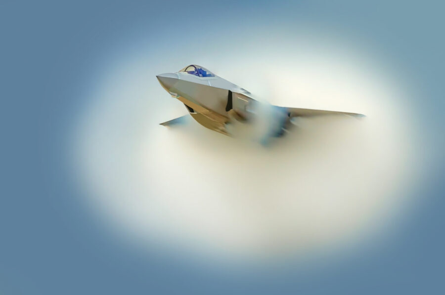 Aircraft Speed: What Does Mach Mean? - F-22 Sonic Boom