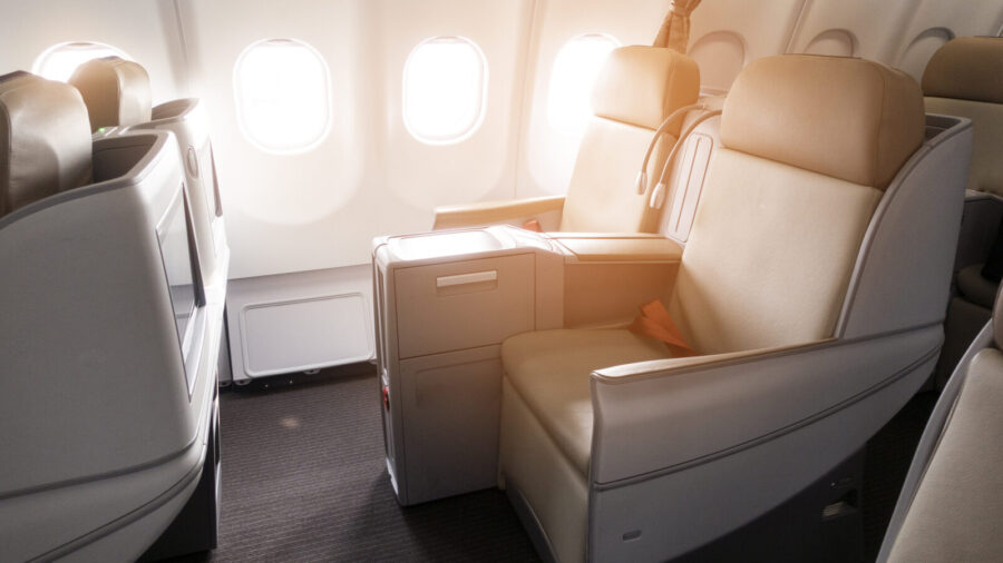 Types of Airplane Seats - Business Class