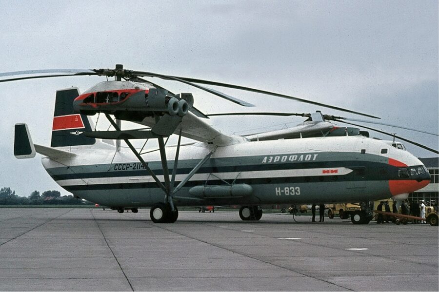 #1. Mil V-12 - 16 of the Biggest Helicopters in the World
