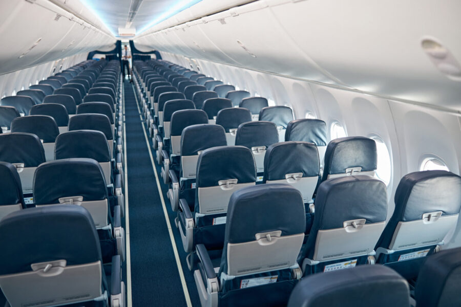 Types of Airplane Seats - Economy Class