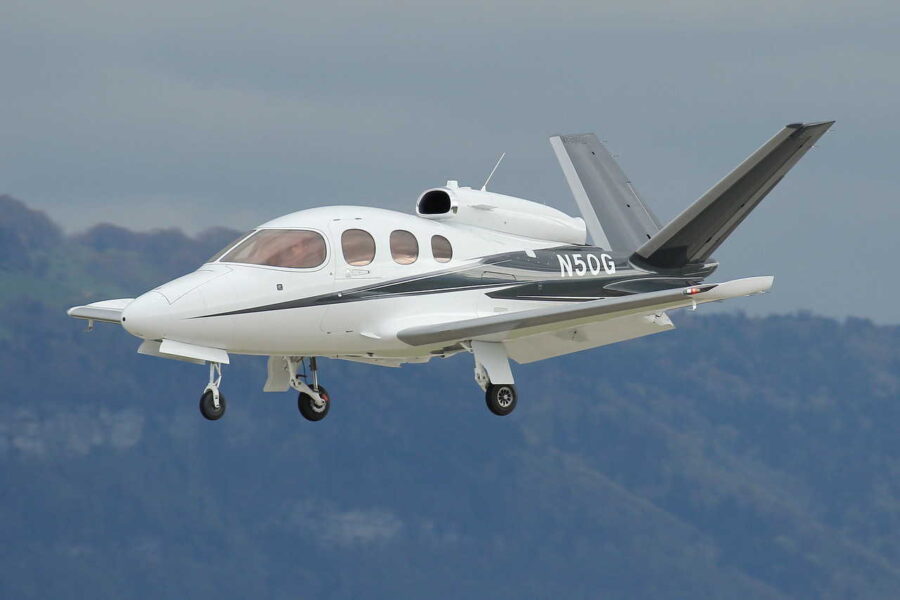 Cirrus Vision SF50 Jet - Most Affordable Private Jets