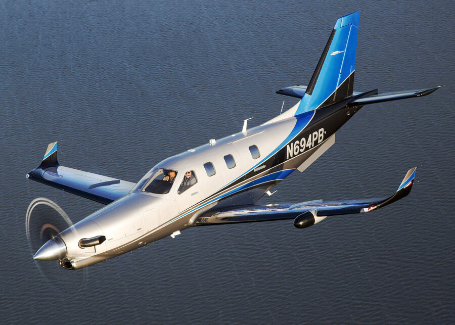 #2. SOCATA TBM 900  - The 10 Fastest Single Engine Airplanes Today