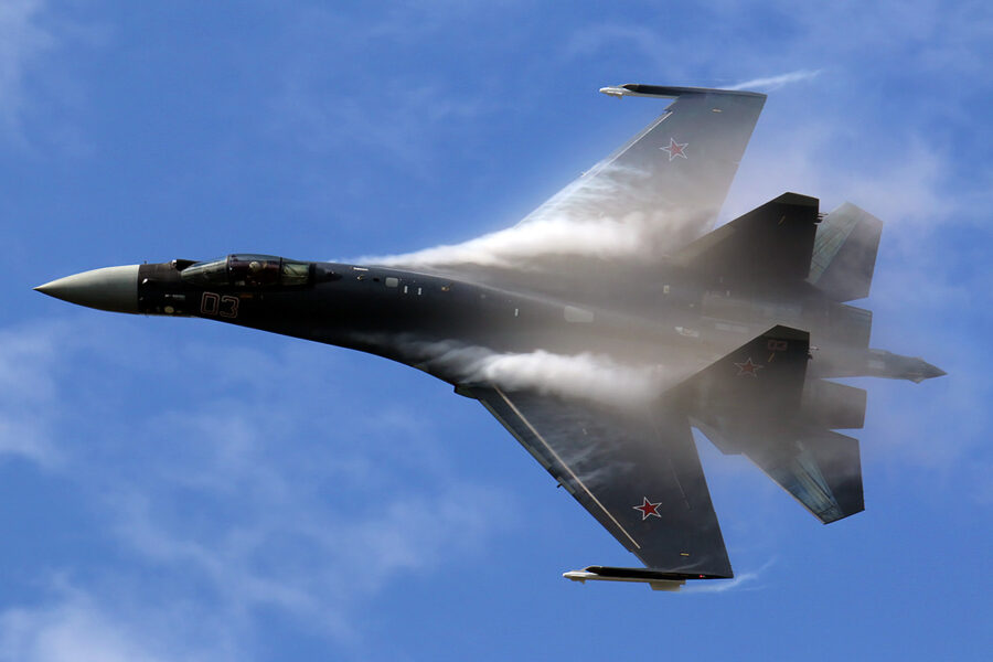 #5. Sukhoi Su-35 Flanker E - Top 10 Most Expensive Fighter Jets in 2022