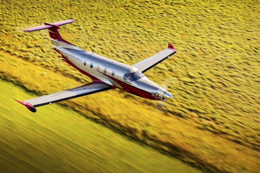 #4. Pilatus PC-12 NG - The 10 Fastest Single Engine Airplanes Today