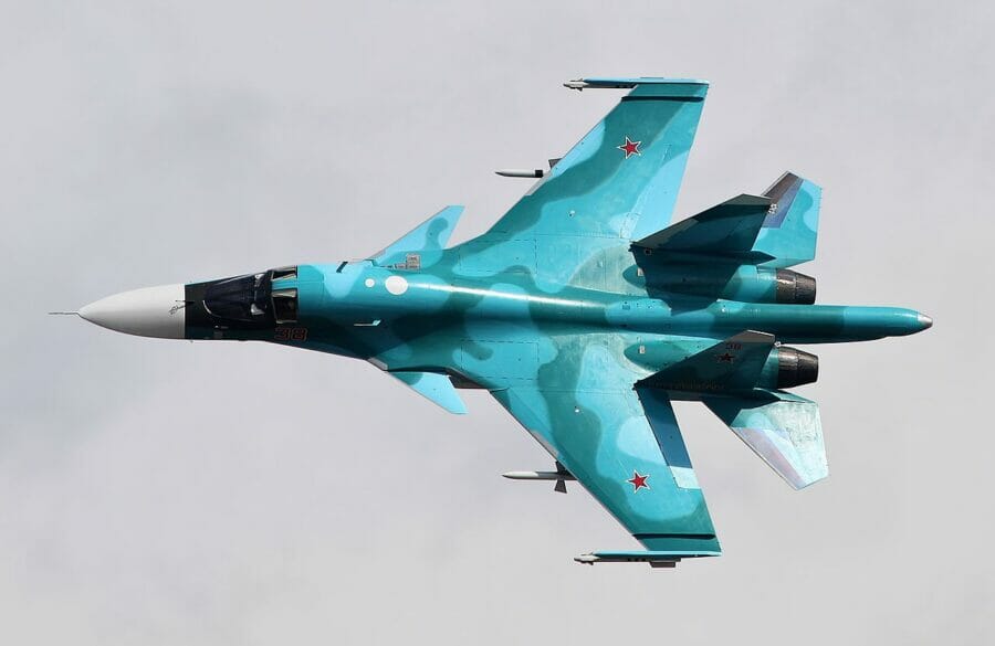 Sukhoi Su-34 Fullback - Best Russian Fighter Jets of All Times
