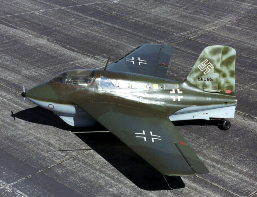 Messerschmitt Me-163 Komet - Best German Fighter Planes of WW2