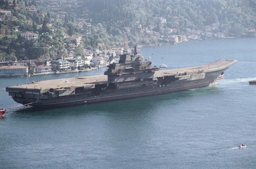 #6. Liaoning (16) - The 10 Largest Aircraft Carriers in the World