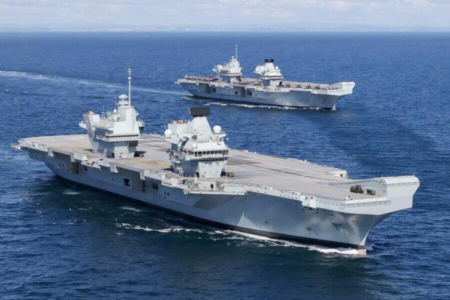 #3. Queen Elizabeth Class - The 10 Largest Aircraft Carriers in the World