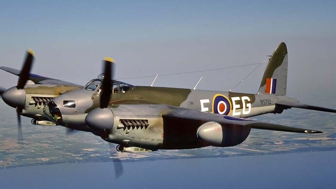 Westland Whirlwind vs. De Havilland Mosquito