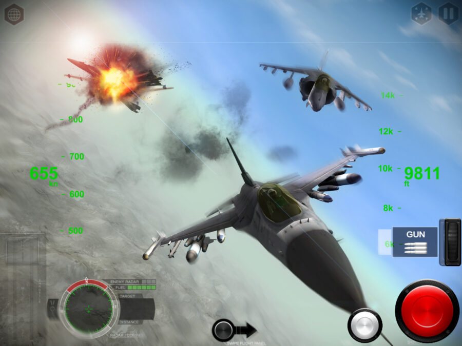 3. AirFighters Pro - The 9 Best Air Combat Games with Fighter Jets in 2022
