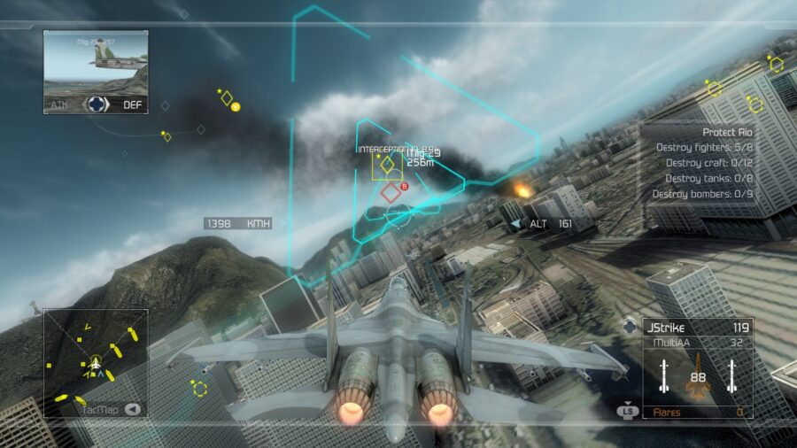 4. Tom Clancy’s H.A.W.X - The 9 Best Air Combat Games with Fighter Jets in 2023