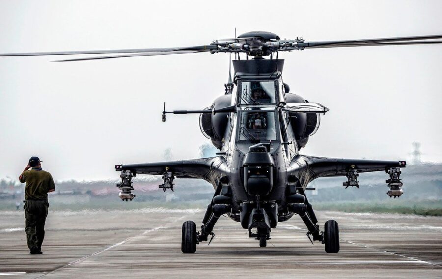 CAIC WZ-10 Fierce Thunderbolt - The 14 Best Attack Helicopters in the World