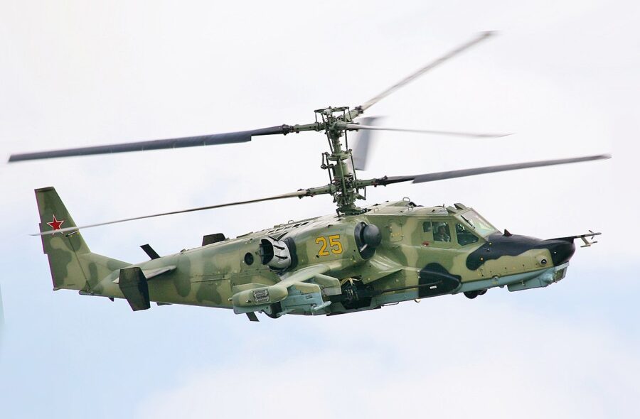 Kamov Ka-50 Black Shark - The 14 Best Attack Helicopters in the World