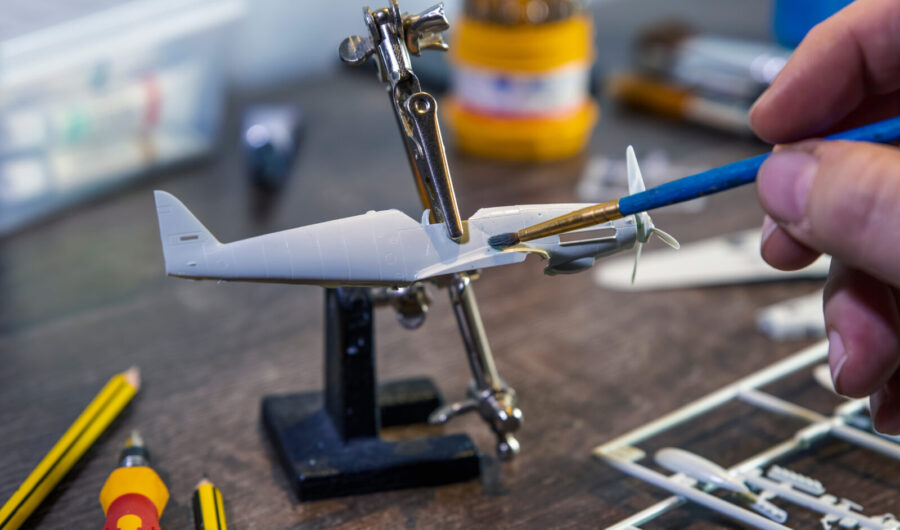 What is the Best Way to Paint Model Airplanes?